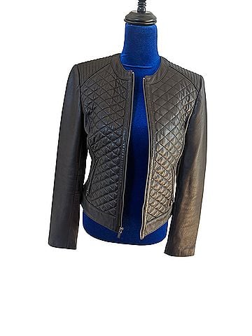 Cole Haan Leather Jacket (view 1)