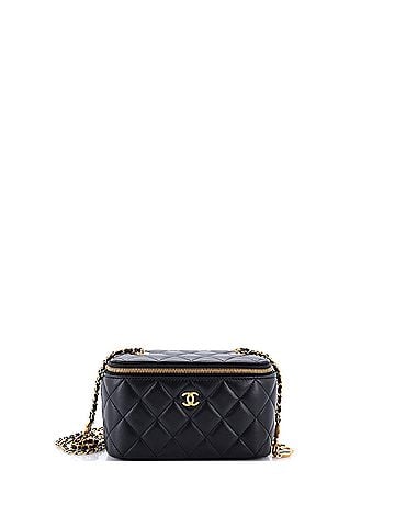 Chanel Coco de Toi Heart Vanity Case with Chain Quilted Lambskin Small (view 1)