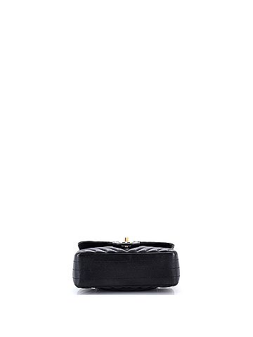 Chanel Classic Single Flap Bag Chevron Lambskin Mini (view 2)