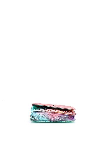 Chanel Rainbow Reissue 2.55 Wallet on Chain Quilted Multicolor Metallic Goatskin (view 2)