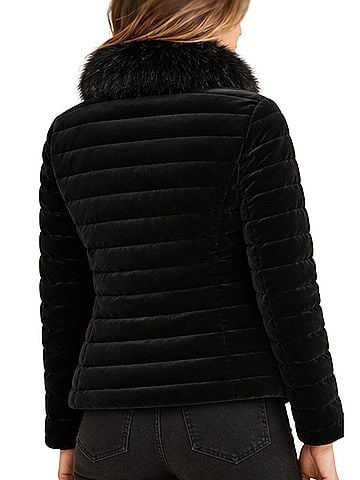Joseph Ribkoff Faux Fur Jacket (view 2)