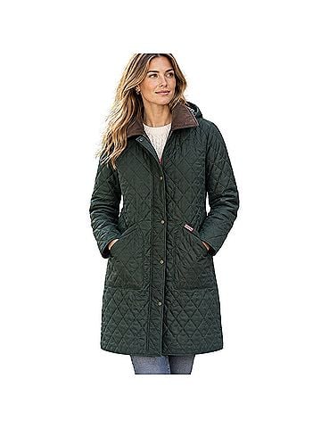 Hunter Quilted equestrian barn Coat (view 1)