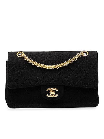 Chanel Small Classic Jersey Double Flap (view 1)