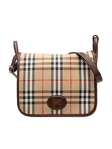 Burberry Haymarket Check Canvas Shoulder Bag (view 1)