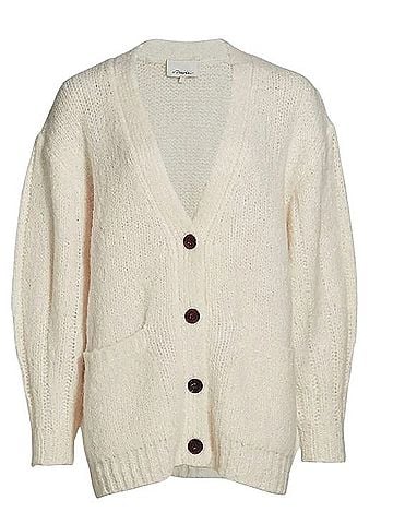 3.1 Phillip Lim Alpaca Wool-Blend Grandpa Cardigan Wool Cardigan (view 1)