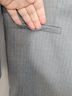 Calvin Klein 69% Polyester 29% Rayon 2% Spandex 100% Polyester Print Gray Blazer Size 14 - photo 10