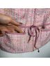 CAbi Checkered-gingham Pink Jacket Size L - photo 8