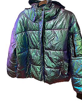 Shein hooded puffer Jacket (view 1)