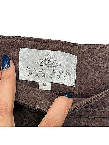 Madison Marcus Leather Skirt (view 2)