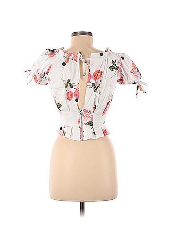 For Love & Lemons For Love &amp; Lemons Short Sleeve Blouse (view 2)