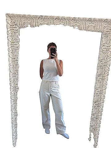 TNA Carpenter High Rise Jeans Cargo Pants (view 1)