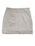 Lena 100% Polyester White Ivory Skort Size L - photo 1