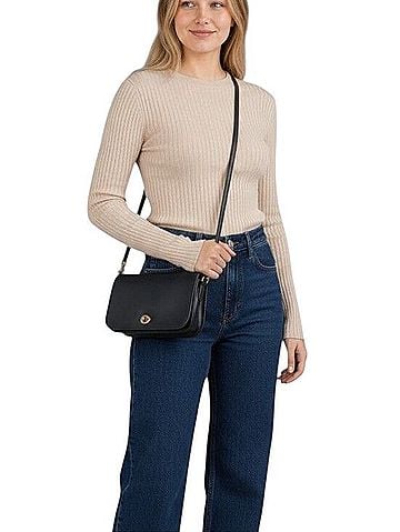 Coach Vintage Leather Flap Convertable Shoulder Bag Shoulder Bag (view 1)