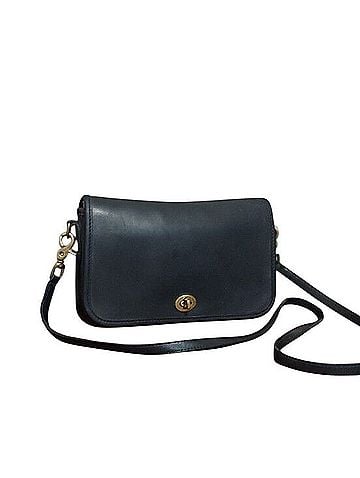 Coach Vintage Leather Flap Convertable Shoulder Bag Shoulder Bag (view 2)