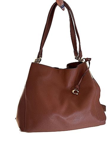 Coach Dalton Leather Hobo (view 1)