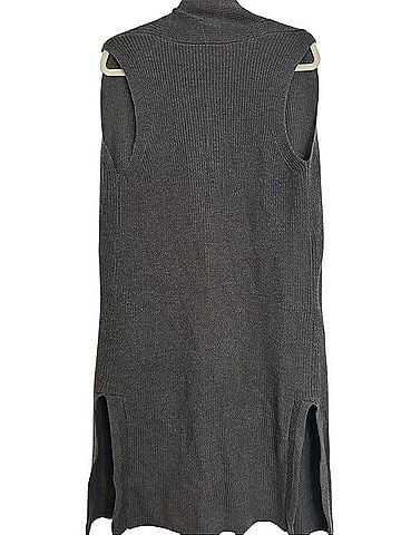 Wilfred Open-Front Long Knit Vest Cardigan (view 2)