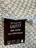 Pol Dusty Blue V-Neck Sweater with Daisy Knit Patches Pullover Sweater - photo 6