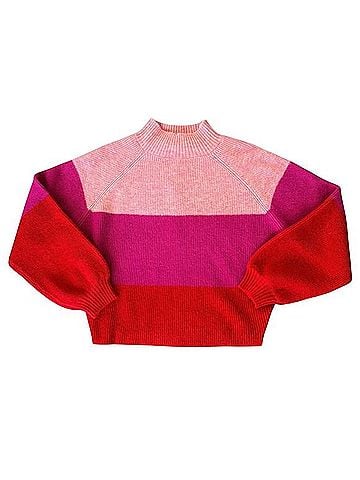 Aqua Pullover Sweater (view 1)