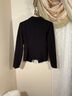 Mango Solid Black Blazer Size M - photo 3
