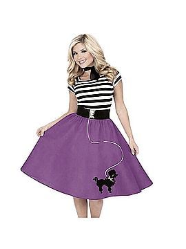 Charades 50's Poodle Skirt Costume Casual Dress (view 1)