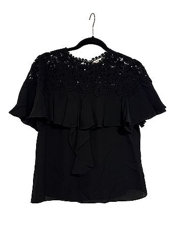 Rebecca Taylor Short Sleeve Blouse (view 1)