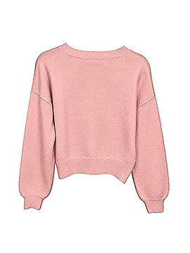 Pink Rose Pullover Sweater (view 2)