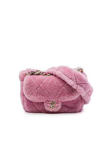 Chanel Quilted Shearling Coconing Single Flap (view 1)
