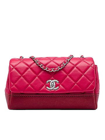 Chanel Medium Quilted Lambskin and Caviar Bi Coco Flap (view 1)