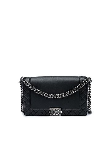 Chanel Medium Lambskin Boy Reverso Flap (view 1)