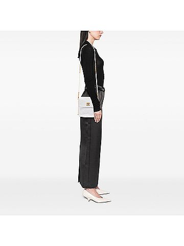 Chanel Small Quilted Calfskin About Pearls Hobo (view 2)
