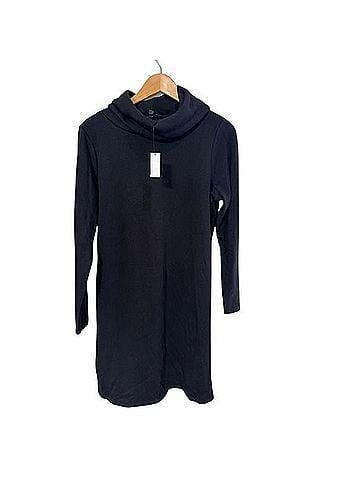 Talbots Cowlneck Shift Dress Casual Dress (view 2)