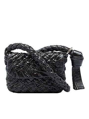 Bottega Veneta Small Leather Intrecciato Kalimero Citta Crossbody (view 1)