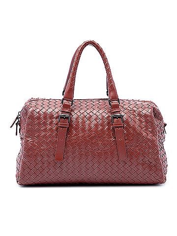 Bottega Veneta Nappa Intrecciato Boston Bag (view 1)