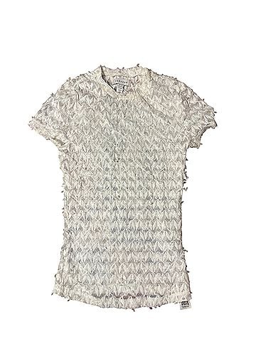 Topshop Short Sleeve Blouse (view 1)