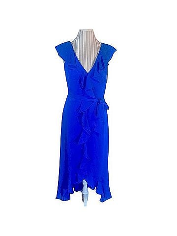 DKNY faux wrap Casual Dress (view 1)