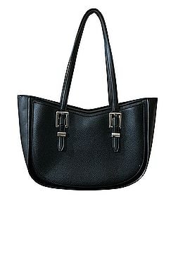 Calvin Klein Leather Tote (view 2)