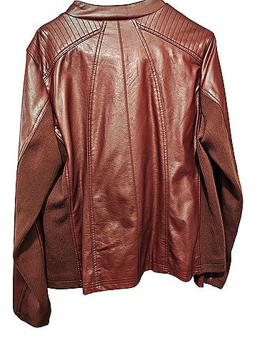 New Directions New Direction Faux Leather Jacket (view 2)
