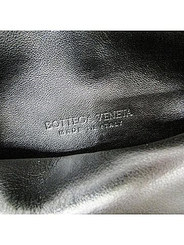 Bottega Veneta Bv Trine Fold Clutch Leather Black Leather Clutche &amp; Pouche Bag (view 2)