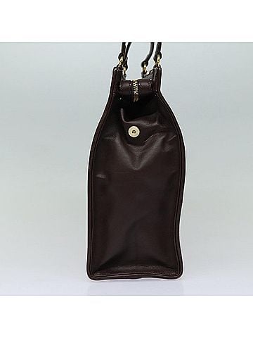 Burberry Nova Check Nova Check Canvas Beige Wool Handbag (view 2)