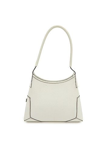 Salvatore Ferragamo Shoulder Bag Leather White Leather Shoulder Bag Bag (view 1)