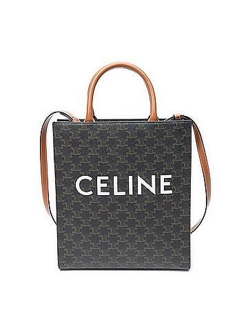 Céline Small Triomphe Vertical Cabas Tote (view 1)
