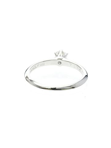 Tiffany & Co. Tiffany Setting Solitaire Platinum With Rbc Diamond G/Vvs2 Silver Platinum Ring Jewelry (view 2)