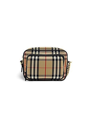 Burberry Camera Horseferry Print Coated Canvas Multicolour Canvas Handbag (view 1)