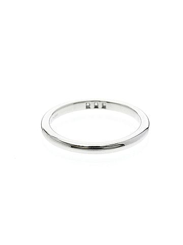 Tiffany & Co. Forever Wedding Band 950 Platinum With Diamonds Silver Platinum Ring Jewelry (view 2)