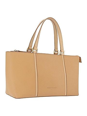 Burberry Handbag Leather Beige Leather Handbag (view 1)