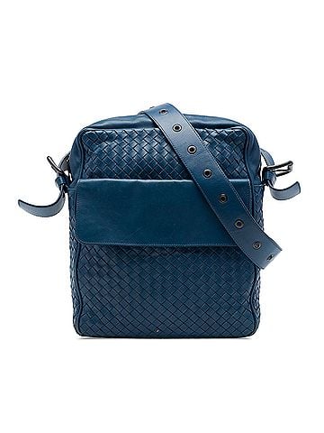 Bottega Veneta Nappa Intrecciato Messenger Bag (view 1)