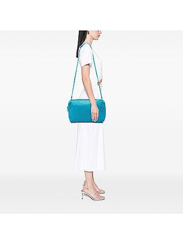 Bottega Veneta Large Nappa Intrecciato Nodini Crossbody (view 2)