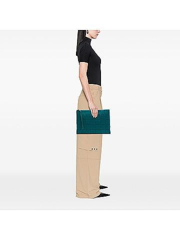 Bottega Veneta Nappa Maxi Intrecciato Cassette Flat Pouch (view 2)