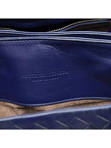 Bottega Veneta Small Nappa Intrecciato Roma Satchel (view 2)