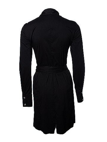 Patrizia Pepe Patrizia Pepe, black dress with belt (view 2)